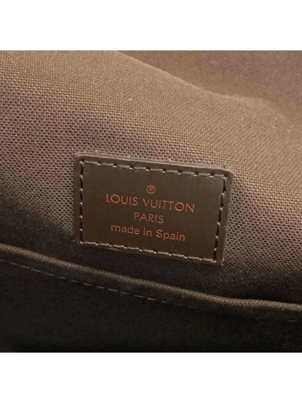 Louis Vuitton Shoulder Bag Damier Brooklyn MM Ebene